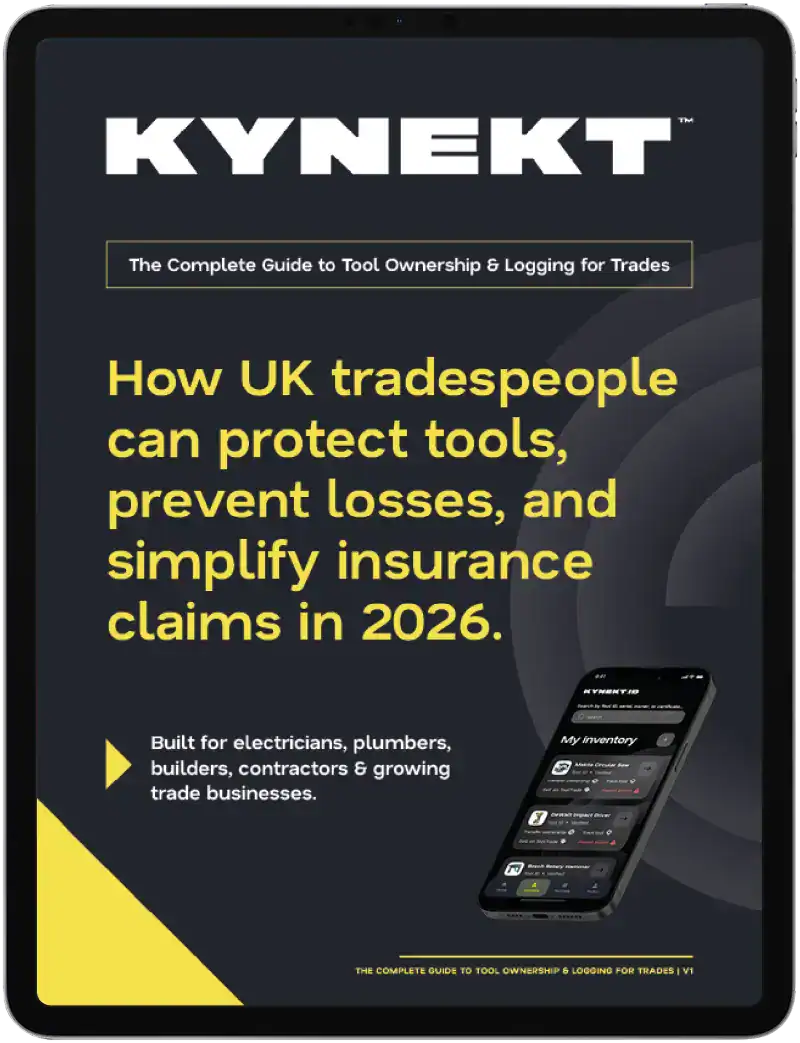 KynektID - the complete guide to tool ownership and logging for trades (1)