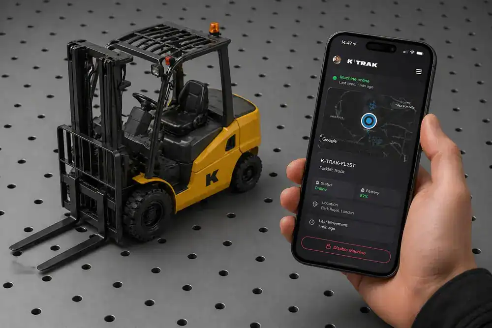 fork lift truck warehouse operations ktrak