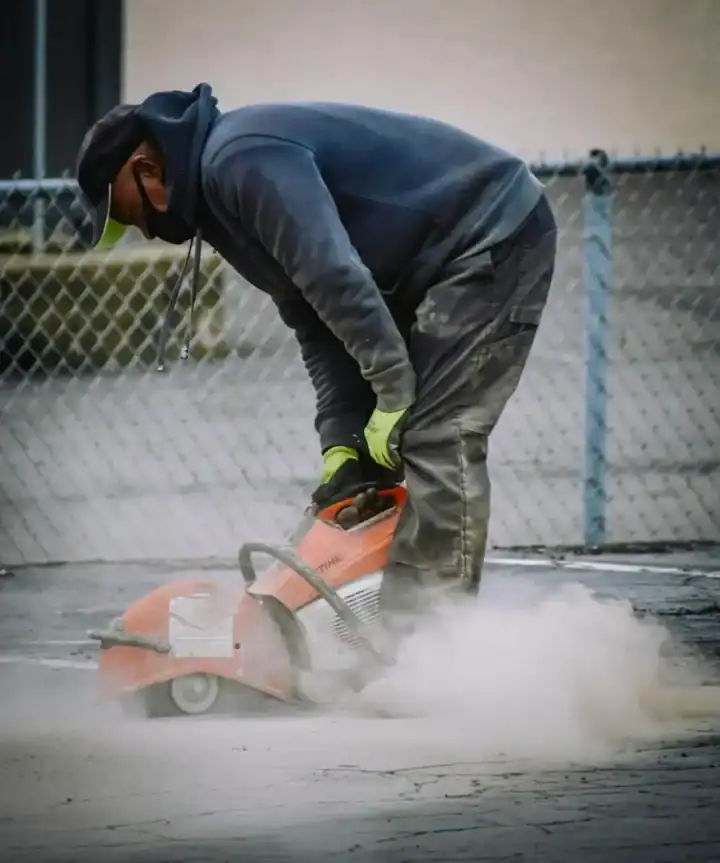 paving tile cutting saw